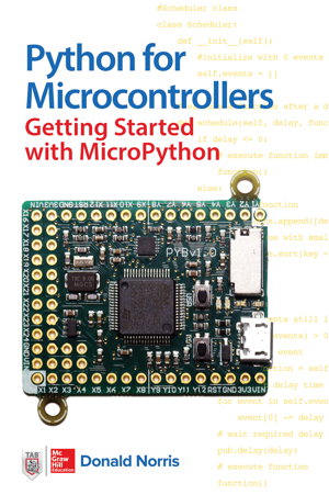 Cover art for Python for Microcontrollers Getting Started with Micropythonand Pyboard