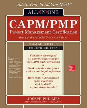 Cover art for CAPM PMP Project Management Certification All-In-One Exam Guide Fourth Edition