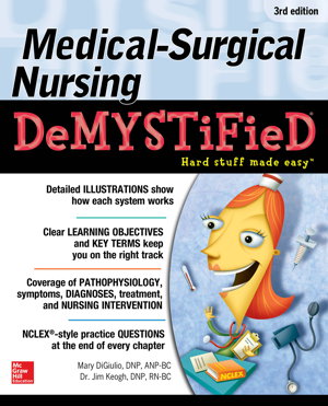 Cover art for Medical-Surgical Nursing Demystified, Third Edition