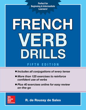 Cover art for French Verb Drills, Fifth Edition