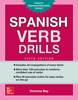 Cover art for Spanish Verb Drills, Fifth Edition