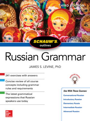 Cover art for Schaum's Outline of Russian Grammar