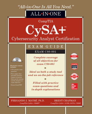 Cover art for CompTIA CSA+ Cybersecurity Analyst Certification All-In-One Exam Guide CS0-001