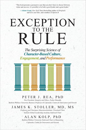 Cover art for Exception to the Rule: The Surprising Science of Character-Based Culture, Engagement, and Performance