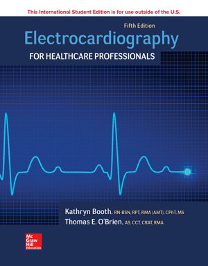 Cover art for Electrocardiography for Healthcare Professionals