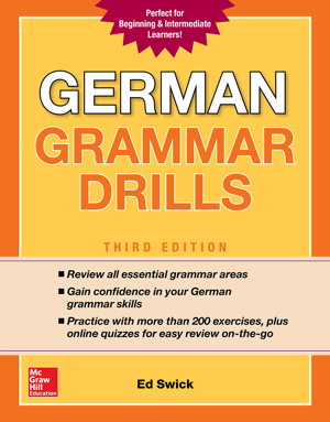 Cover art for German Grammar Drills, Third Edition
