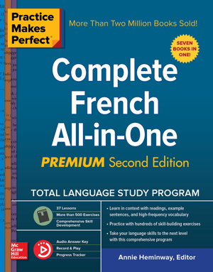 Cover art for Practice Makes Perfect: Complete French All-in-One, Premium Second Edition