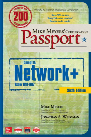 Cover art for Mike Meyers' CompTIA Network+ Certification Passport, Sixth Edition (Exam N10-007)