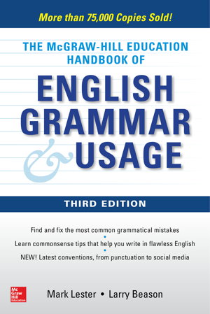 Cover art for McGraw-Hill Education Handbook of English Grammar & Usage