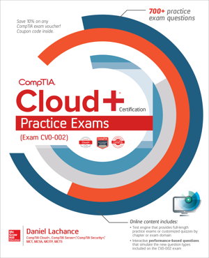Cover art for CompTIA Cloud+ Certification Practice Exams (Exam CV0-002)