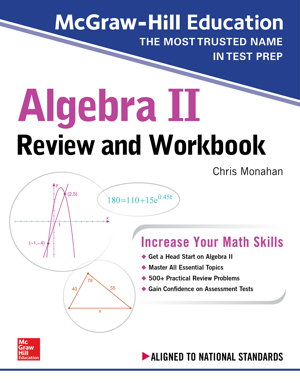 Cover art for McGraw-Hill Education Algebra II Review and Workbook