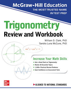 Cover art for McGraw-Hill Education Trigonometry Review and Workbook