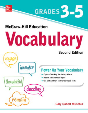 Cover art for McGraw-Hill Education Vocabulary Grades 3-5