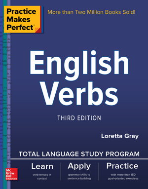 Cover art for Practice Makes Perfect: English Verbs, Third Edition