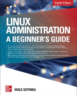 Cover art for Linux Administration: A Beginner's Guide, Eighth Edition