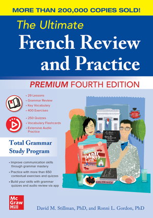 Cover art for The Ultimate French Review and Practice, Premium Fourth Edition
