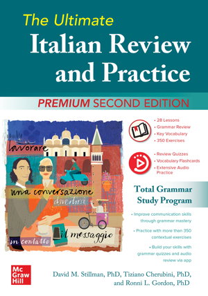 Cover art for The Ultimate Italian Review and Practice, Premium Second Edition