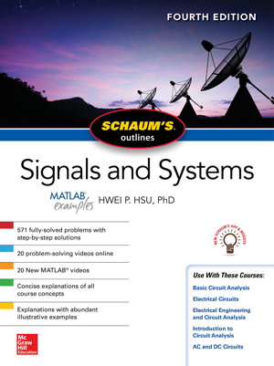 Cover art for Schaum's Outline of Signals and Systems, Fourth Edition