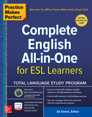 Cover art for Practice Makes Perfect: Complete English All-in-One for ESL Learners