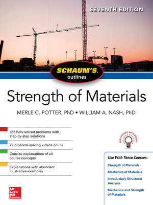 Cover art for Schaums Outline of Strength of Materials