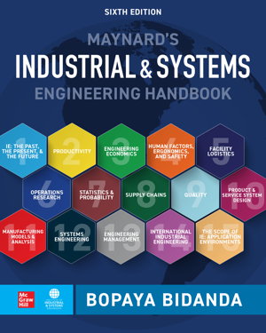 Cover art for Maynard's Industrial and Systems Engineering Handbook 6E