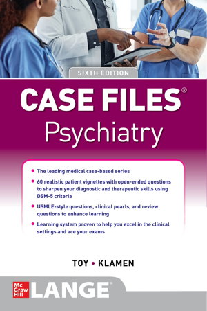 Cover art for Case Files Psychiatry, Sixth Edition