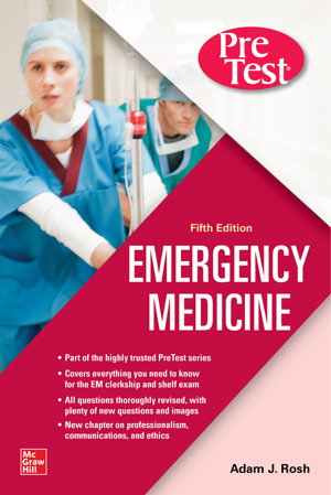 Cover art for PreTest Emergency Medicine, Fifth Edition