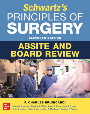 Cover art for Schwartz's Principles of Surgery ABSITE and Board Review