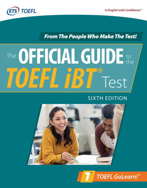 Cover art for Official Guide to the TOEFL iBT Test, Sixth Edition