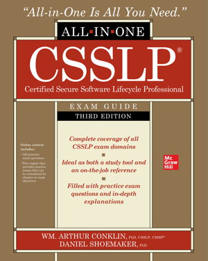 Cover art for CSSLP Certified Secure Software Lifecycle Professional All-in-One Exam Guide, Third Edition