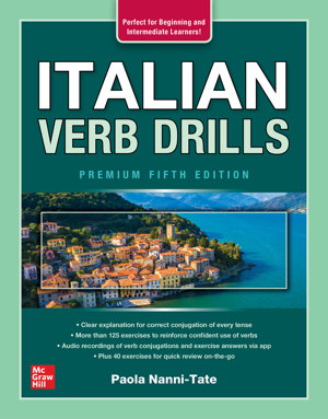 Cover art for Italian Verb Drills, Premium Fifth Edition