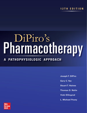 Cover art for DiPiro's Pharmacotherapy: A Pathophysiologic Approach
