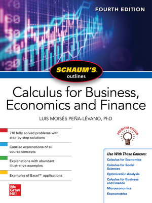 Cover art for Schaum's Outline of Calculus for Business, Economics and Finance, Fourth Edition