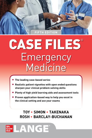 Cover art for Case Files: Emergency Medicine, Fifth Edition