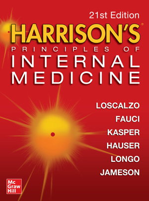 Cover art for Harrison's Principles of Internal Medicine, Twenty-First Edition (Vol.1 & Vol.2)