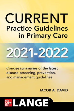 Cover art for CURRENT Practice Guidelines in Primary Care 2021-2022