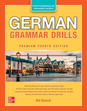 Cover art for German Grammar Drills Premium Fourth Edition