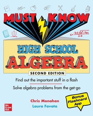Cover art for Must Know High School Algebra, Second Edition