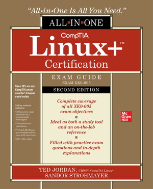 Cover art for CompTIA Linux+ Certification All-in-One Exam Guide, Second Edition (Exam XK0-005)