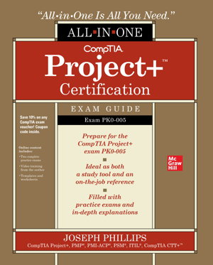 Cover art for CompTIA Project+ Certification All-in-One Exam Guide (Exam PK0-005)