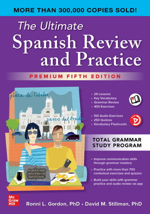 Cover art for The Ultimate Spanish Review and Practice, Premium Fifth Edition