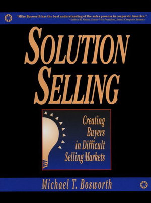 Cover art for Solution Selling (PB)