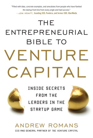 Cover art for The Entrepreneurial Bible to Venture Capital (PB)