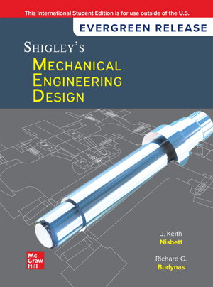 Cover art for Shigley's Mechanical Engineering Design ISE