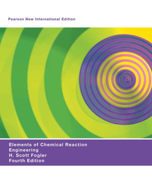 Cover art for Elements of Chemical Reaction Engineering, Global Edition