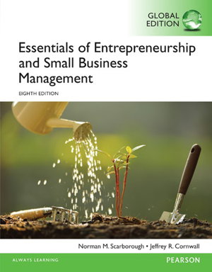 Cover art for Essentials of Entrepreneurship and Small Business Management, Global Edition