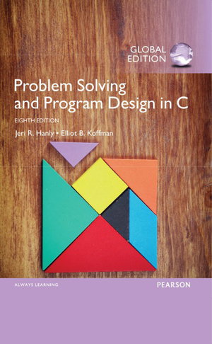 Cover art for Problem Solving and Program Design in C, Global Edition