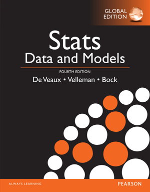 Cover art for Stats Data and Models Global Edition 4th edition