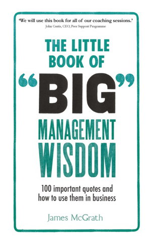Cover art for Little Book of Big Management Wisdom, The