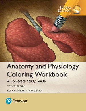 Cover art for Anatomy and Physiology Coloring Workbook: A Complete Study Guide, Global Edition